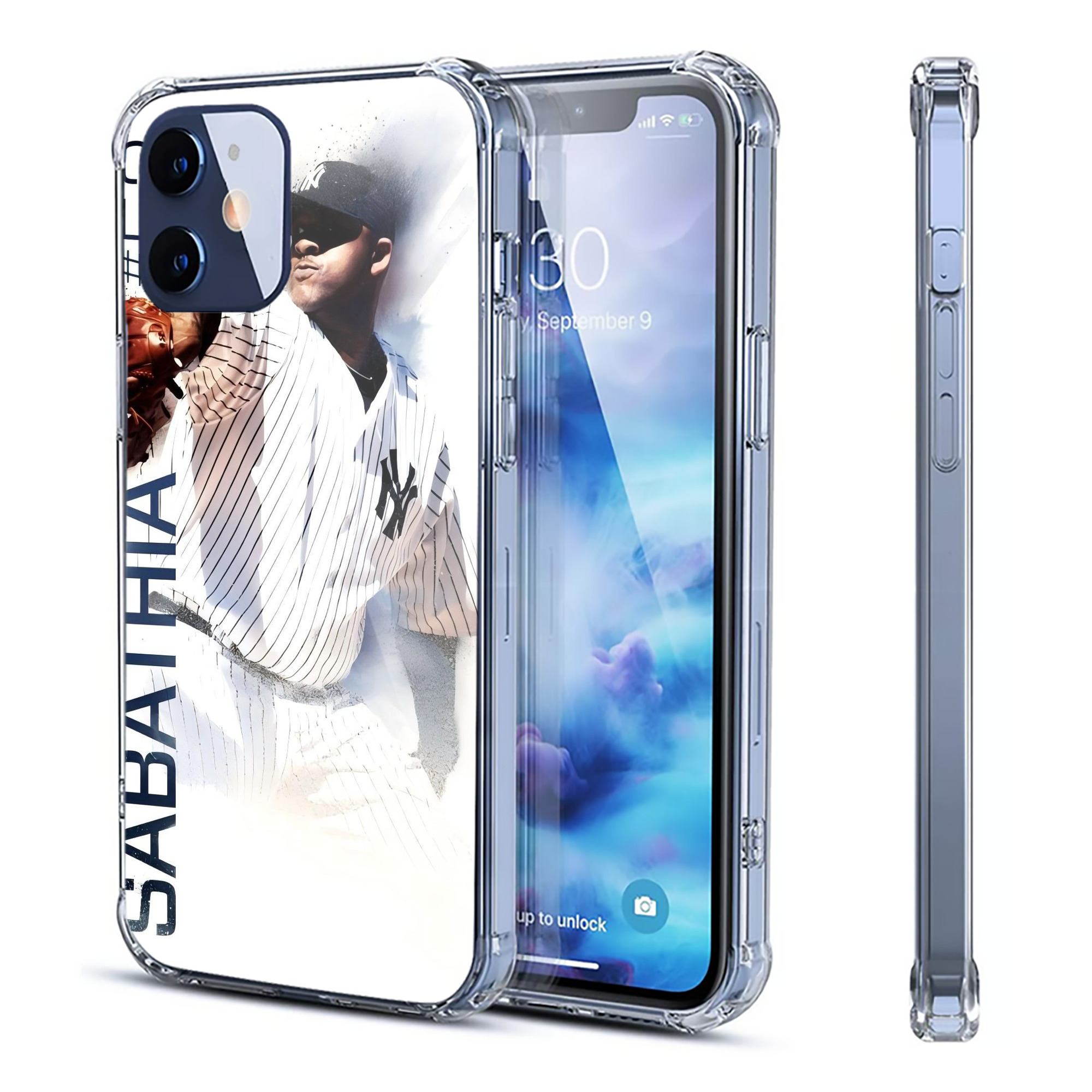 CC Sabatnia 25 Clear IPhone 12 Case – Soft TPU With UV Print – Enhanced Drop Protection, Precise Fit, Anti-Fingerprint, Customizable Design, Scratch-Resistant, Yellow-Resistant